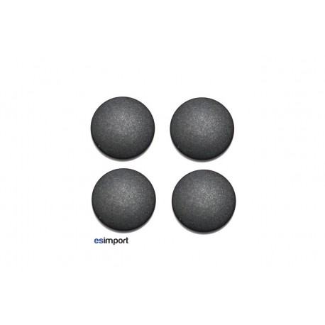 supports caoutchouc noir pour couvercle de fond macbook unibody