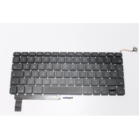 clavier macbook CANADA pro unibody A1286 15" 2009 - 2011