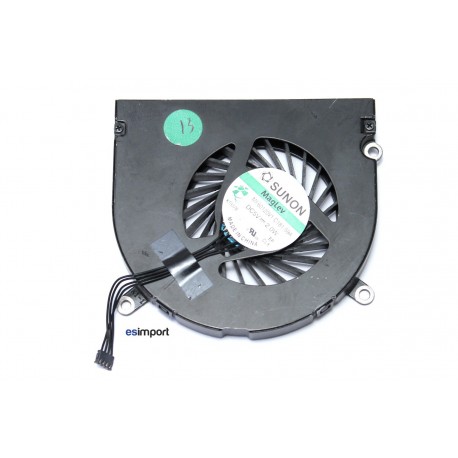ventilateur gauche macbook pro uni 17 A1297 