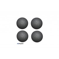 supports caoutchouc noir pour couvercle de fond macbook unibody