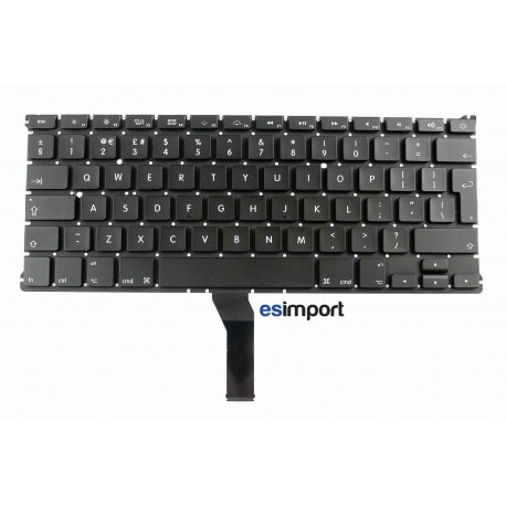 clavier QWERTY UK macbook air 13 pouces A1369 A1466 2011 - 2014