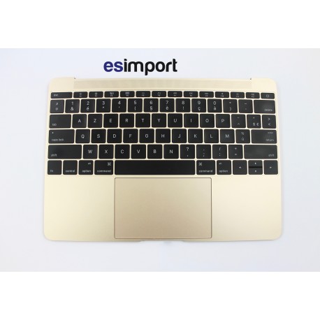 Topcase français macbook 12" or A1534 grade A