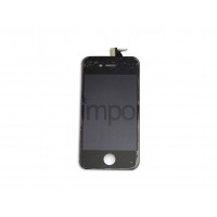 Face avant complète noir iphone 4