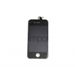 Face avant complète noir iphone 4
