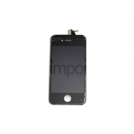 Face avant complète noir iphone 4